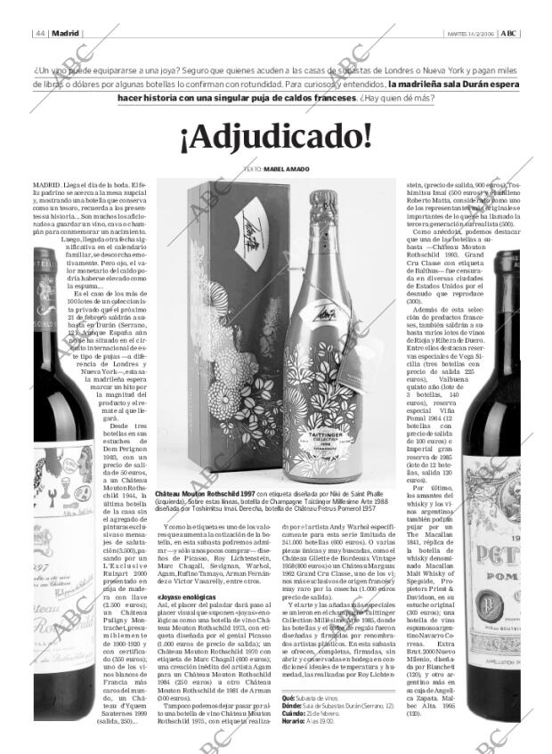 ABC MADRID 14-02-2006 página 44