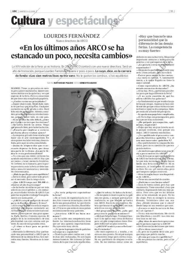 ABC MADRID 14-02-2006 página 55