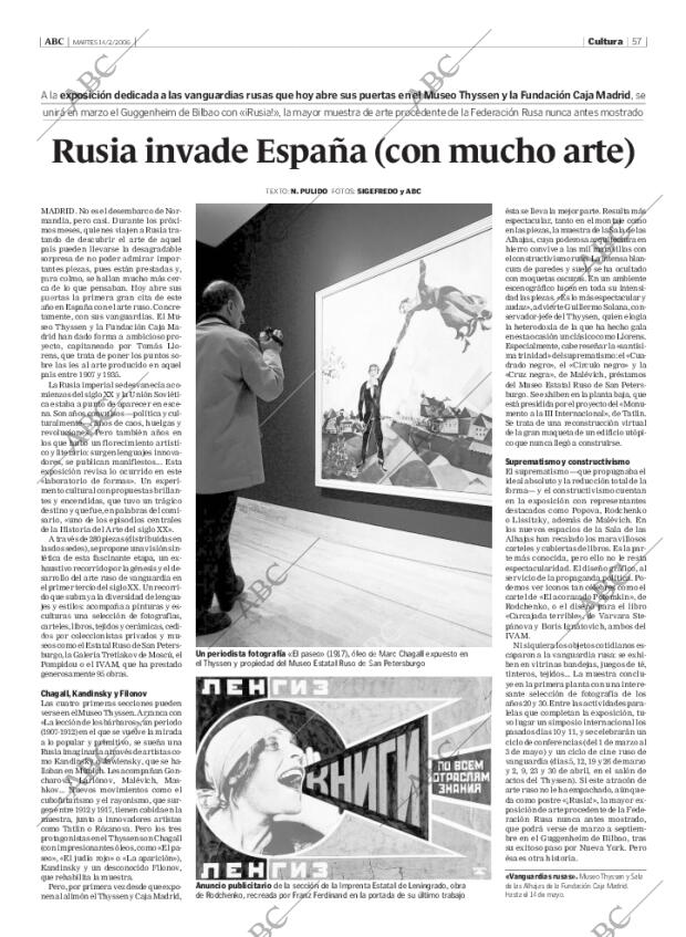 ABC MADRID 14-02-2006 página 57