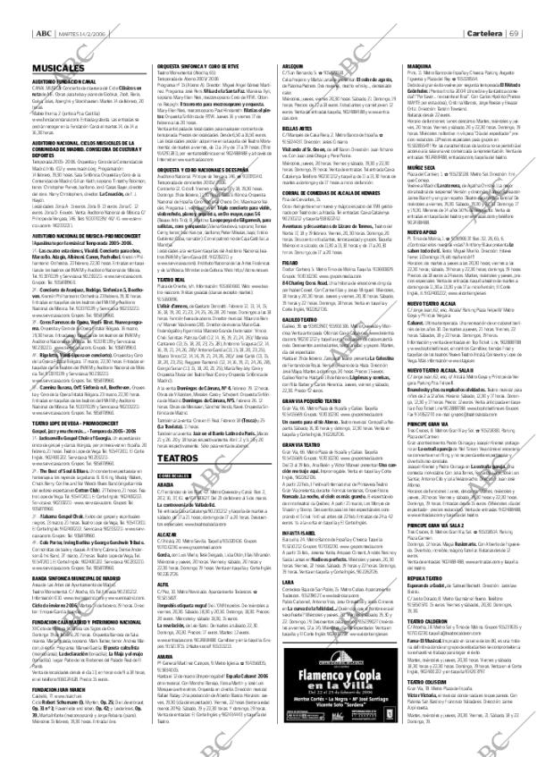 ABC MADRID 14-02-2006 página 69