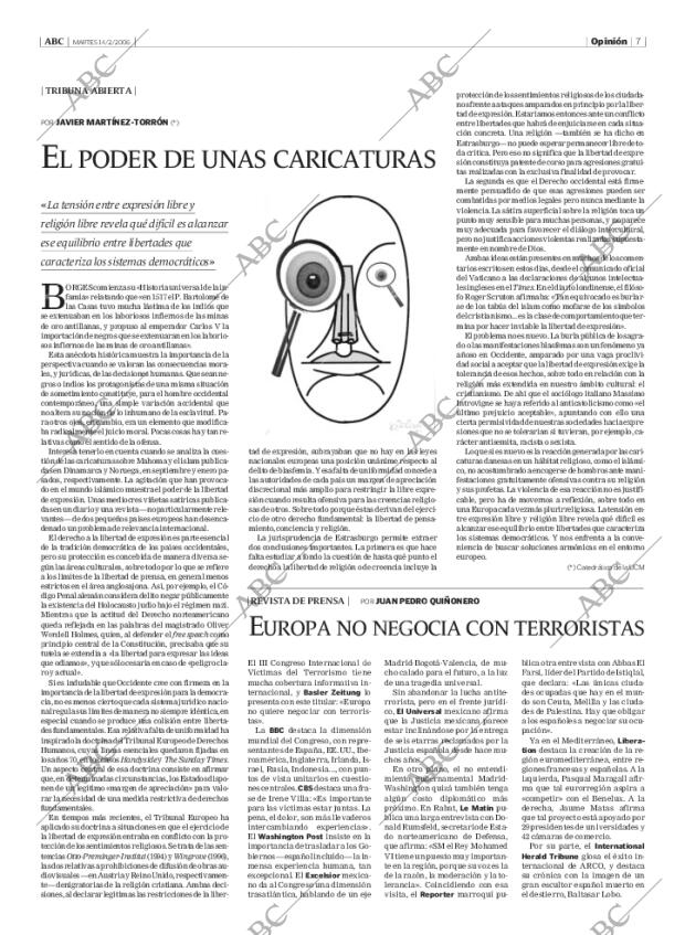 ABC MADRID 14-02-2006 página 7