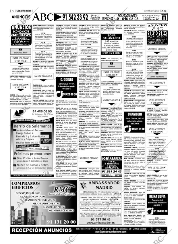 ABC MADRID 14-02-2006 página 76