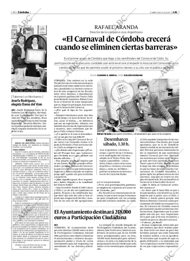 ABC CORDOBA 15-02-2006 página 40