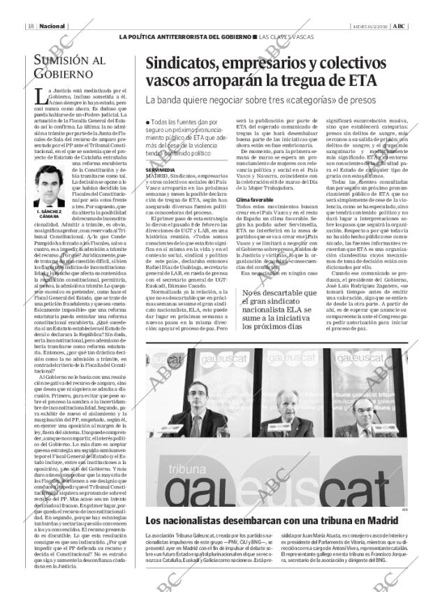 ABC MADRID 16-02-2006 página 18