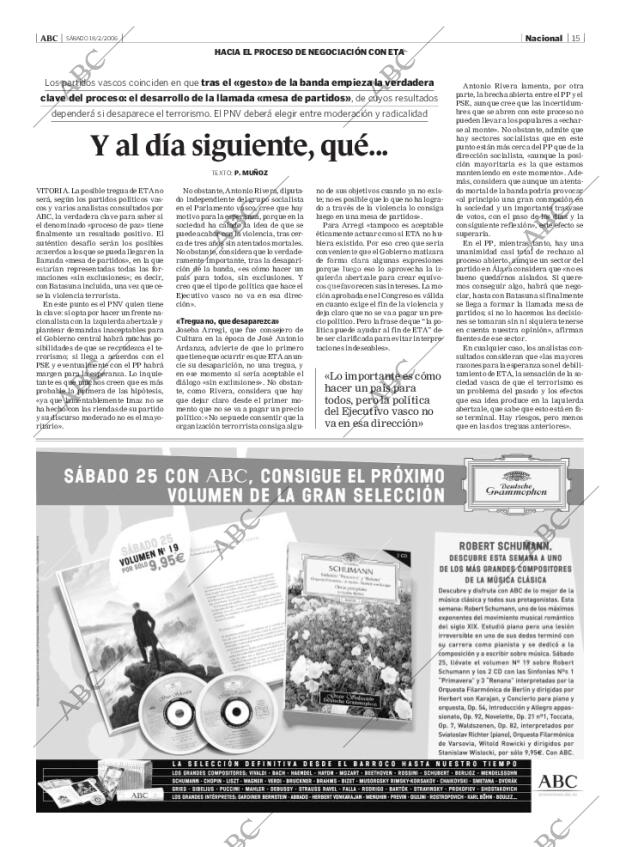 ABC MADRID 18-02-2006 página 15