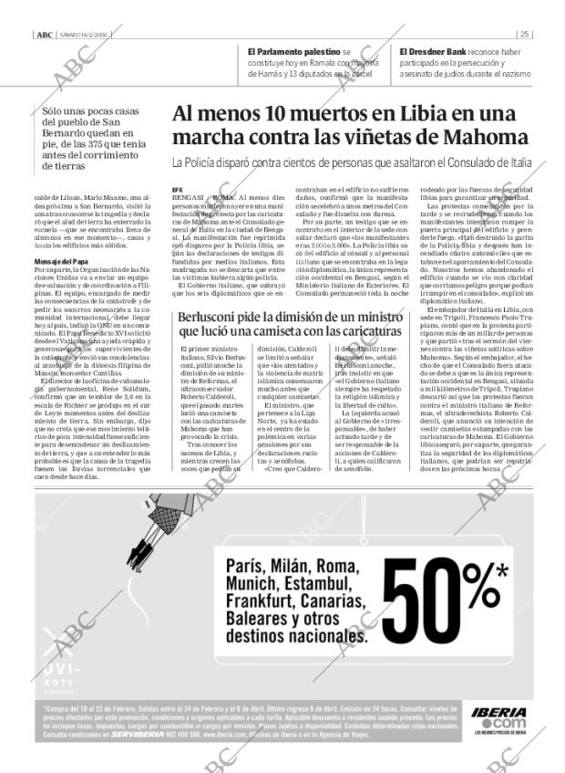 ABC MADRID 18-02-2006 página 25