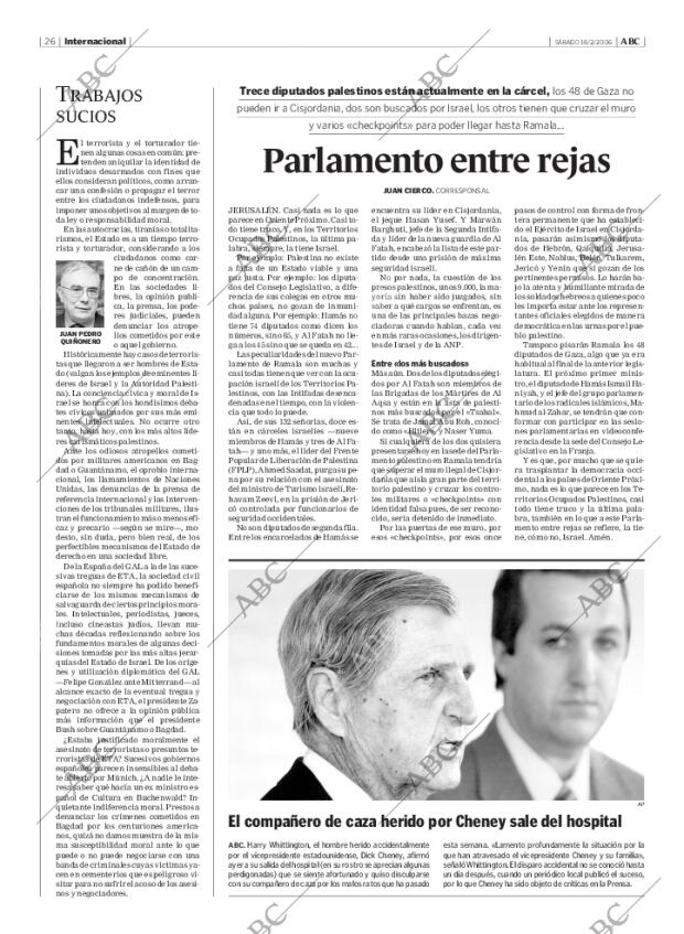 ABC MADRID 18-02-2006 página 26