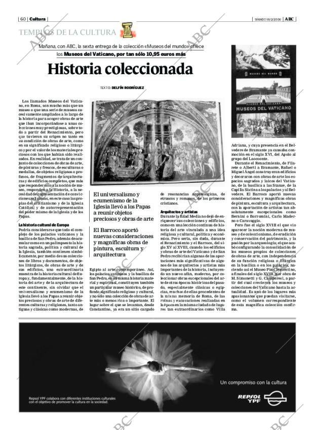 ABC MADRID 18-02-2006 página 60