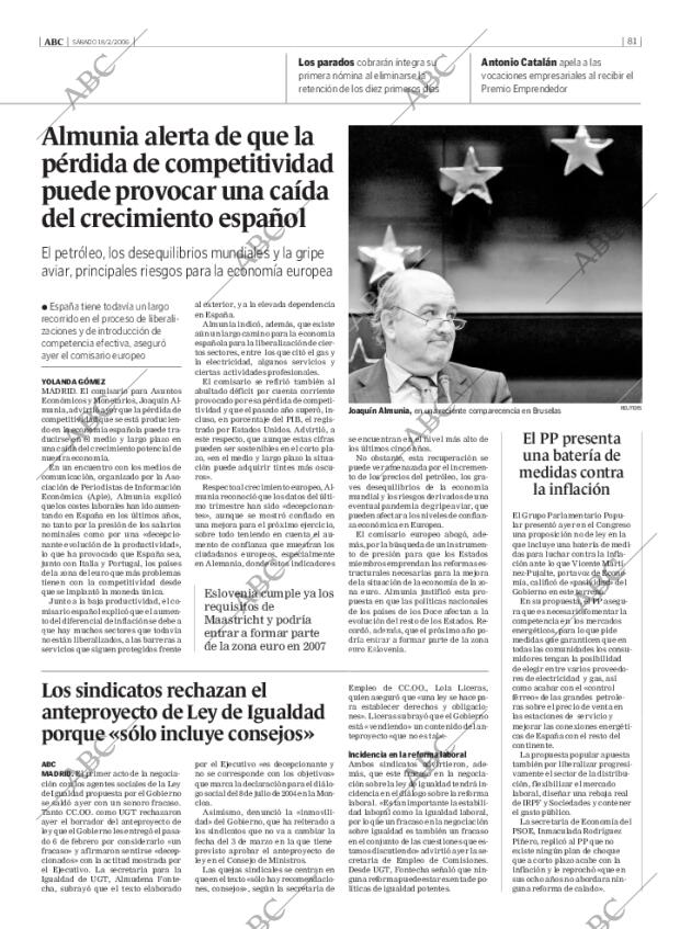 ABC MADRID 18-02-2006 página 81