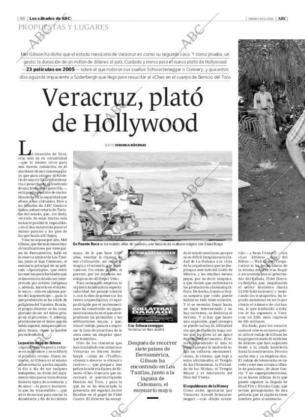 ABC MADRID 18-02-2006 página 98
