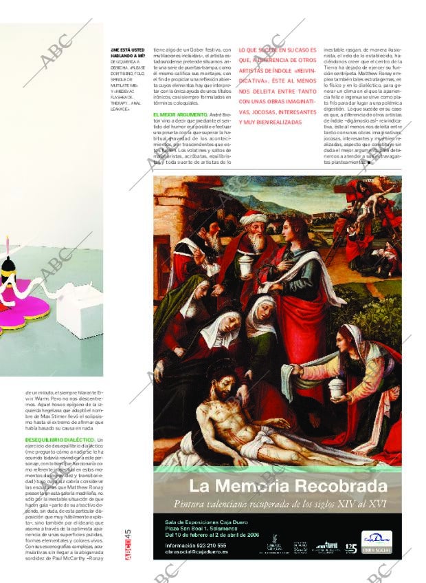 CULTURAL MADRID 18-02-2006 página 45