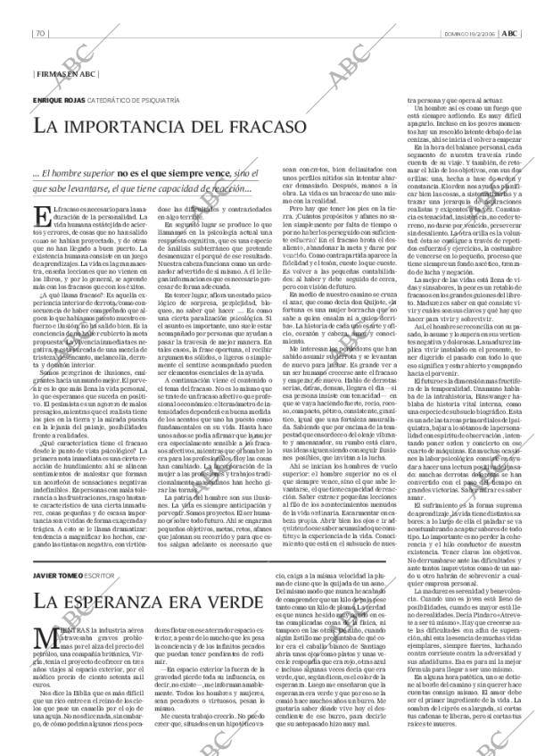 ABC MADRID 19-02-2006 página 70