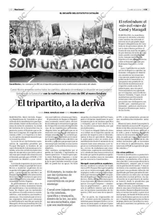 ABC MADRID 20-02-2006 página 12