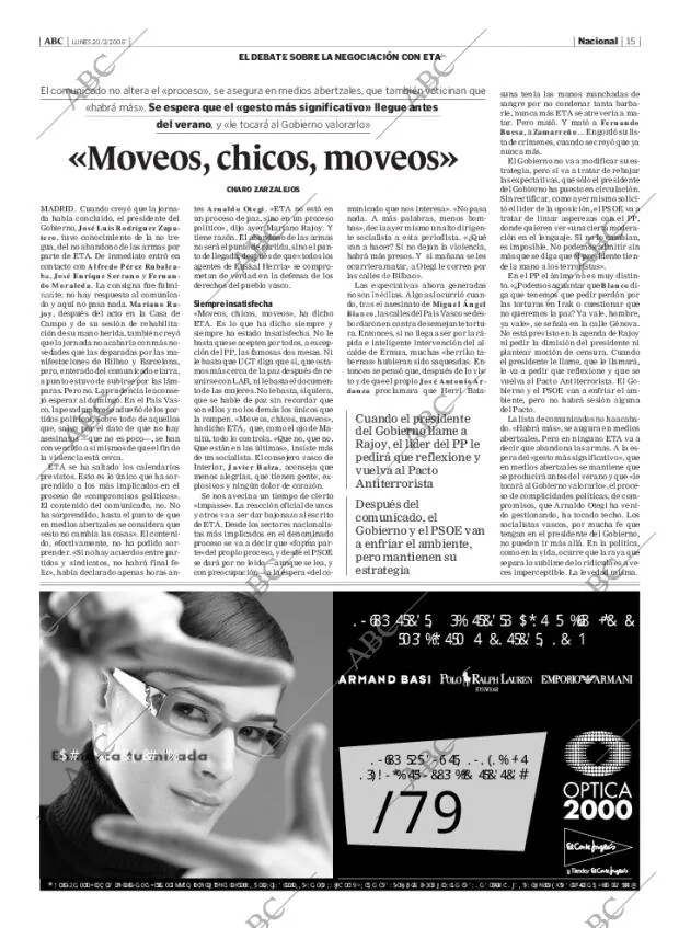 ABC MADRID 20-02-2006 página 15