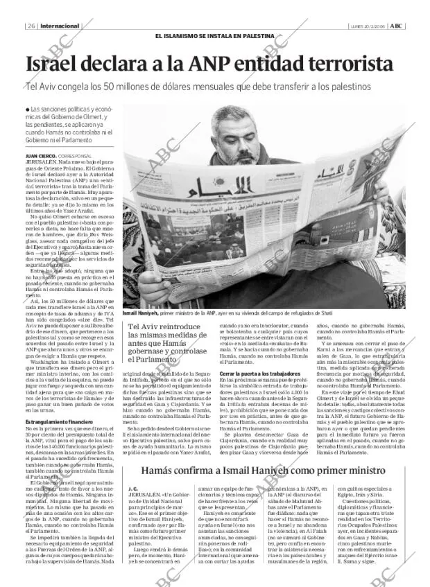 ABC MADRID 20-02-2006 página 26