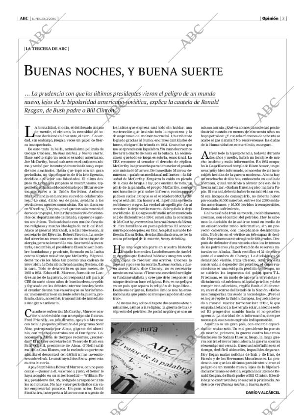 ABC MADRID 20-02-2006 página 3