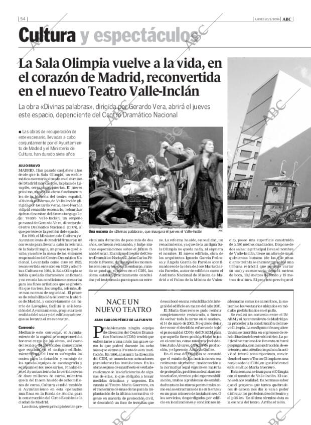 ABC MADRID 20-02-2006 página 54