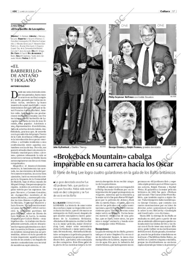 ABC MADRID 20-02-2006 página 57