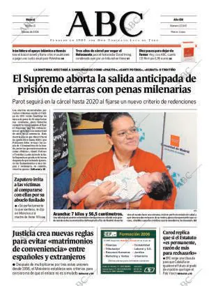 ABC MADRID 21-02-2006 página 1