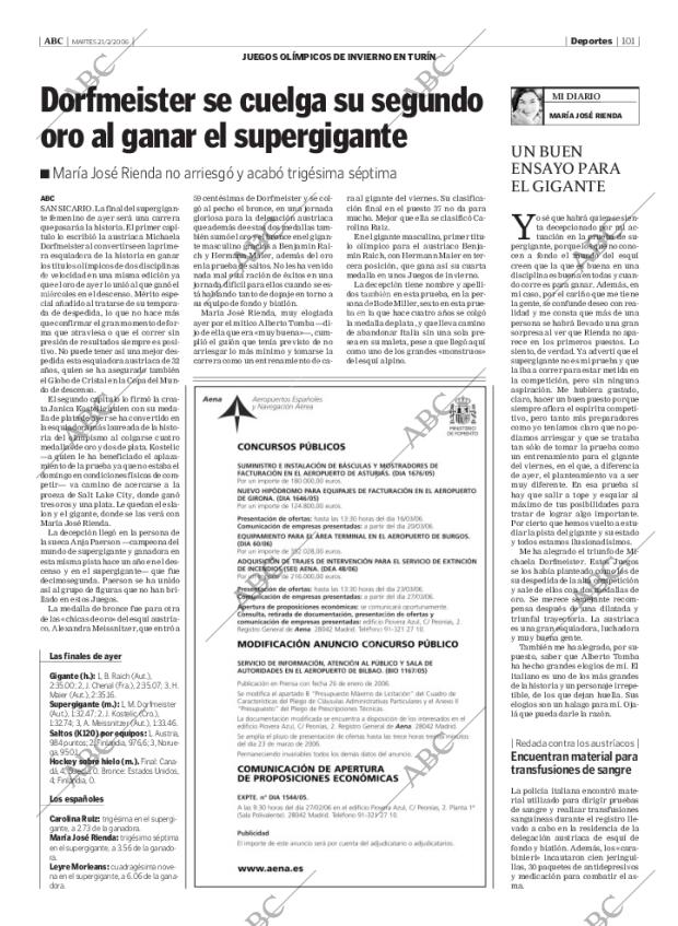 ABC MADRID 21-02-2006 página 101