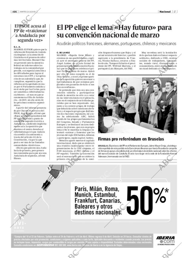 ABC MADRID 21-02-2006 página 17