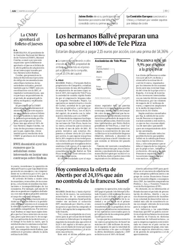 ABC MADRID 21-02-2006 página 89
