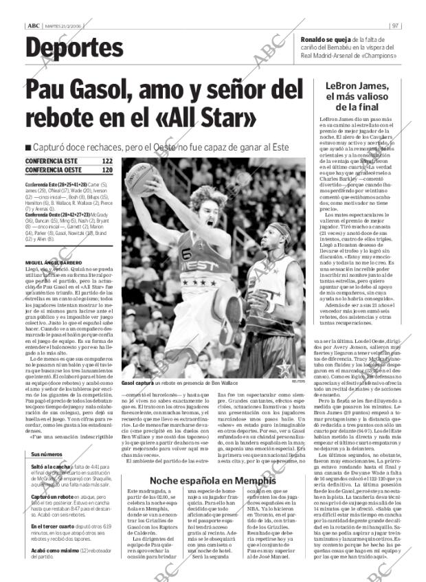 ABC MADRID 21-02-2006 página 97