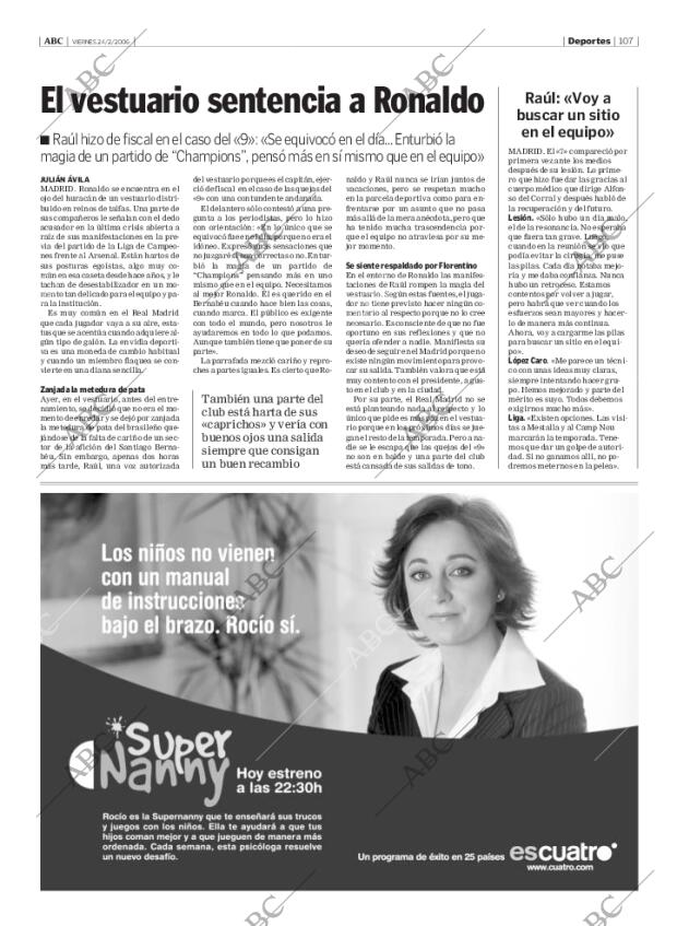 ABC MADRID 24-02-2006 página 107