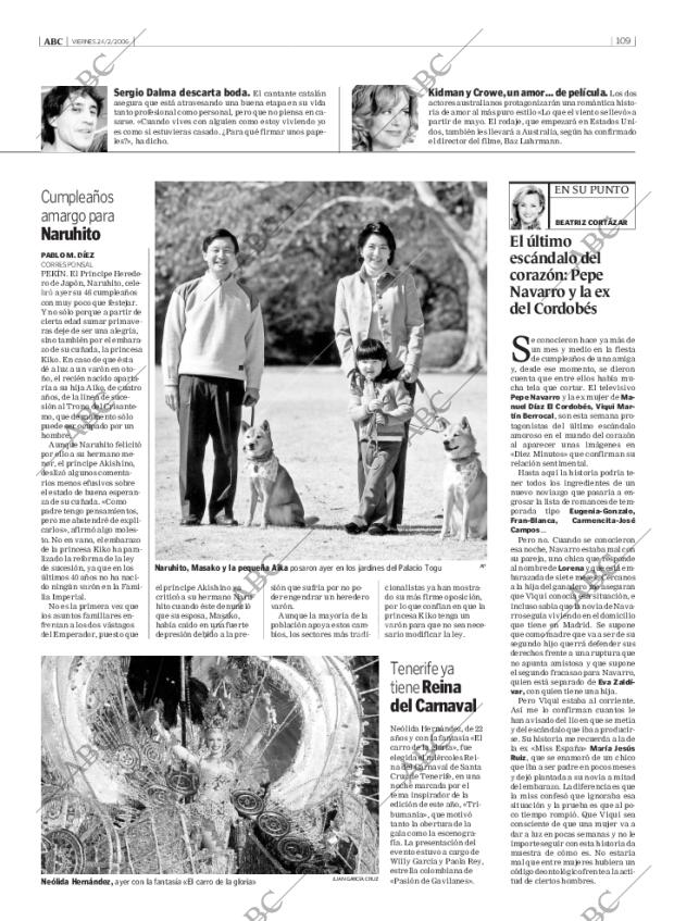ABC MADRID 24-02-2006 página 109