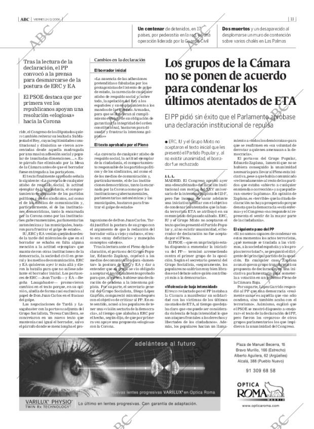 ABC MADRID 24-02-2006 página 11