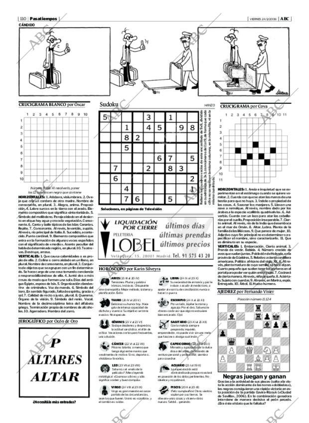 ABC MADRID 24-02-2006 página 110