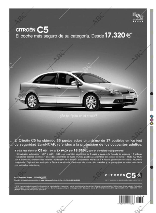 ABC MADRID 24-02-2006 página 116