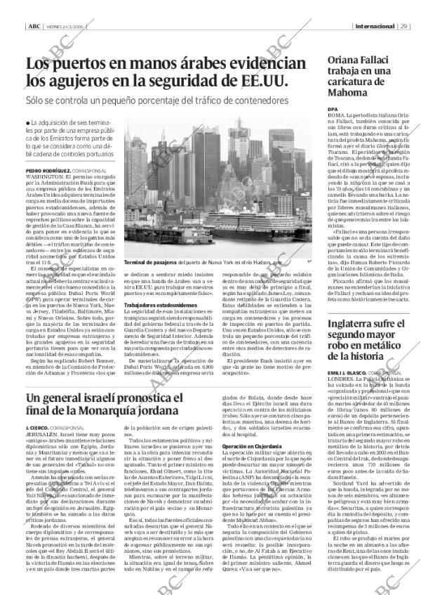 ABC MADRID 24-02-2006 página 29
