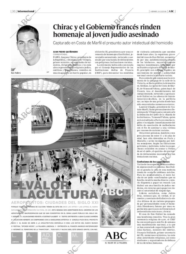 ABC MADRID 24-02-2006 página 30