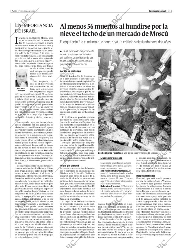 ABC MADRID 24-02-2006 página 31