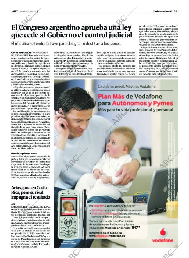 ABC MADRID 24-02-2006 página 33