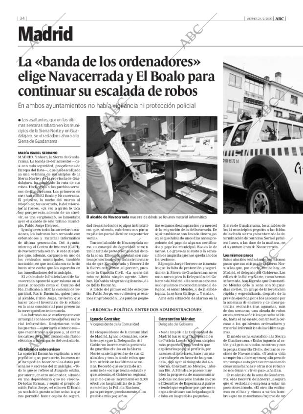 ABC MADRID 24-02-2006 página 34