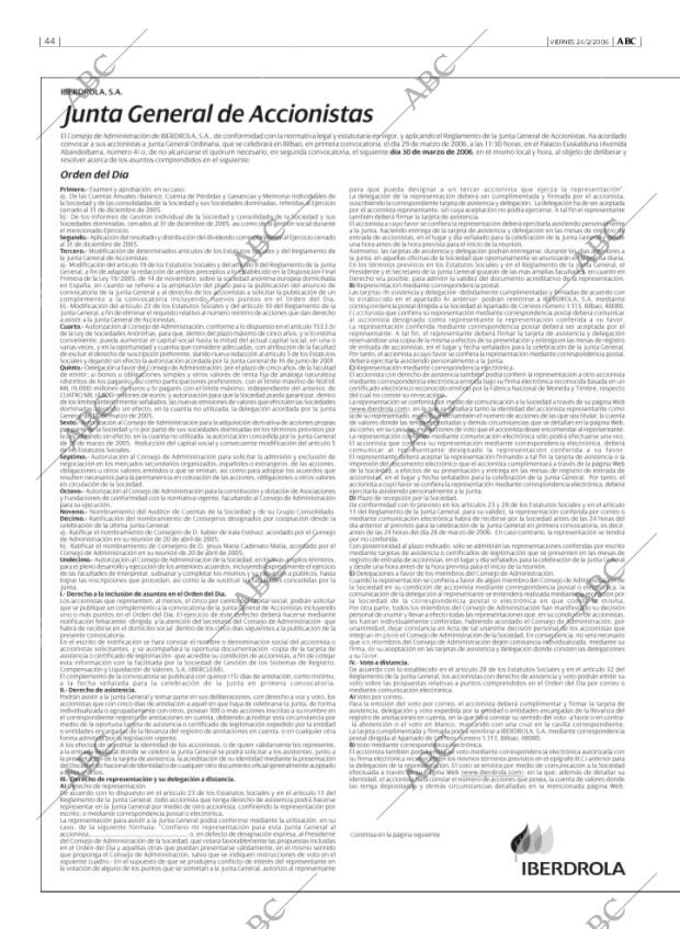 ABC MADRID 24-02-2006 página 44
