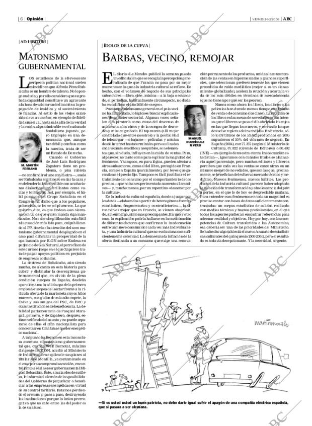 ABC MADRID 24-02-2006 página 6