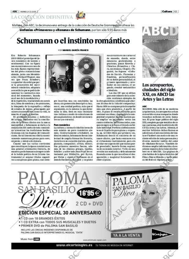 ABC MADRID 24-02-2006 página 61