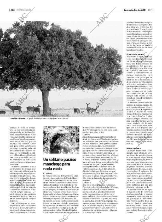 ABC MADRID 25-02-2006 página 107