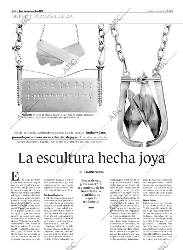 ABC MADRID 25-02-2006 página 108