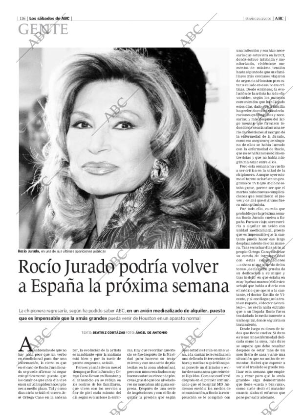 ABC MADRID 25-02-2006 página 116