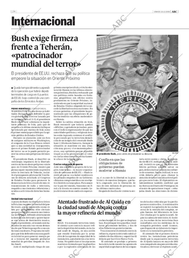 ABC MADRID 25-02-2006 página 24