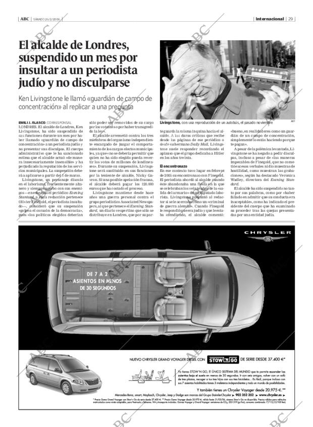 ABC MADRID 25-02-2006 página 29