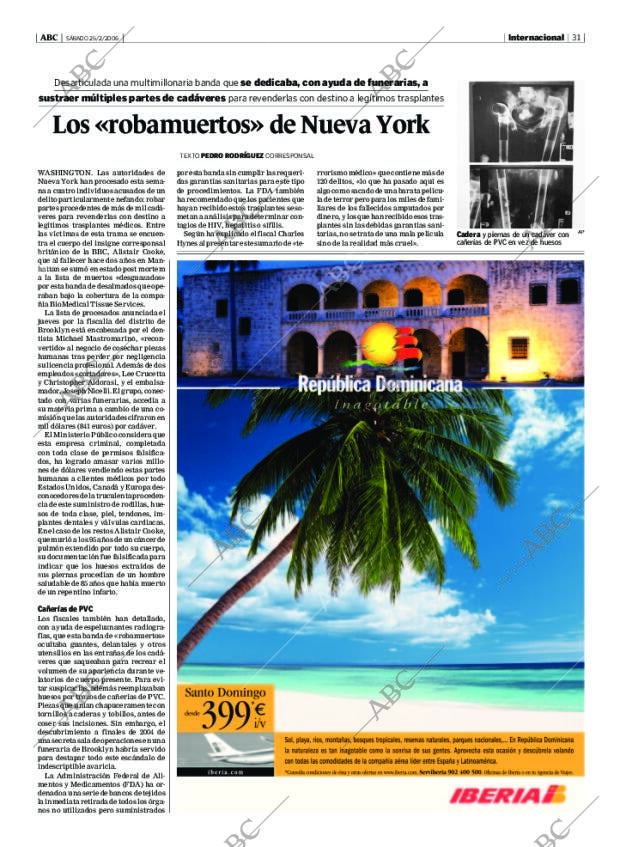 ABC MADRID 25-02-2006 página 31