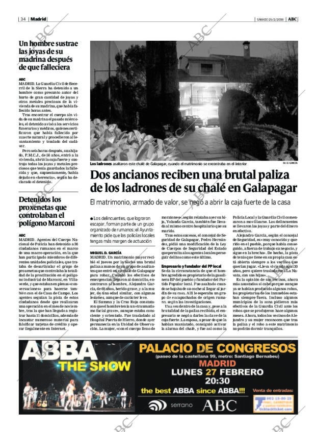 ABC MADRID 25-02-2006 página 34
