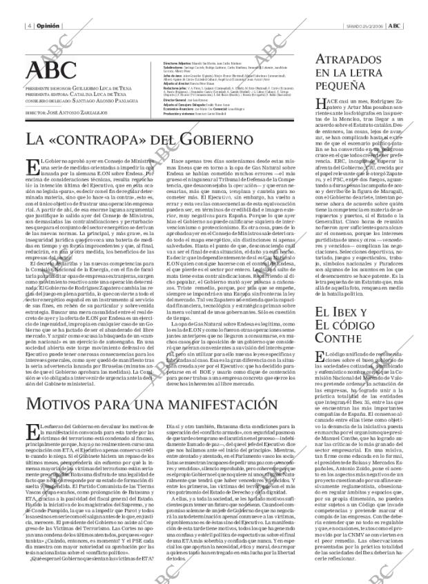 ABC MADRID 25-02-2006 página 4
