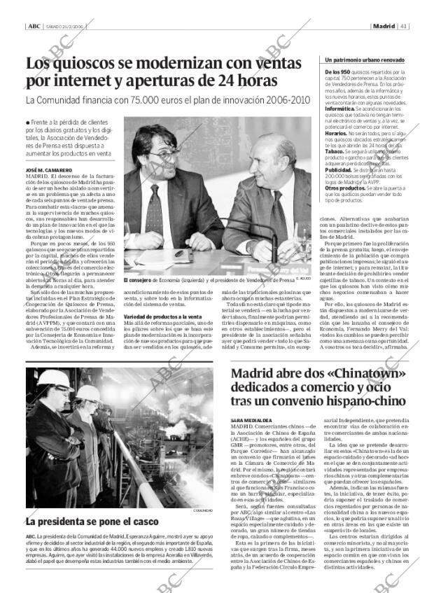 ABC MADRID 25-02-2006 página 41