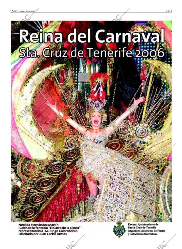 ABC MADRID 25-02-2006 página 43